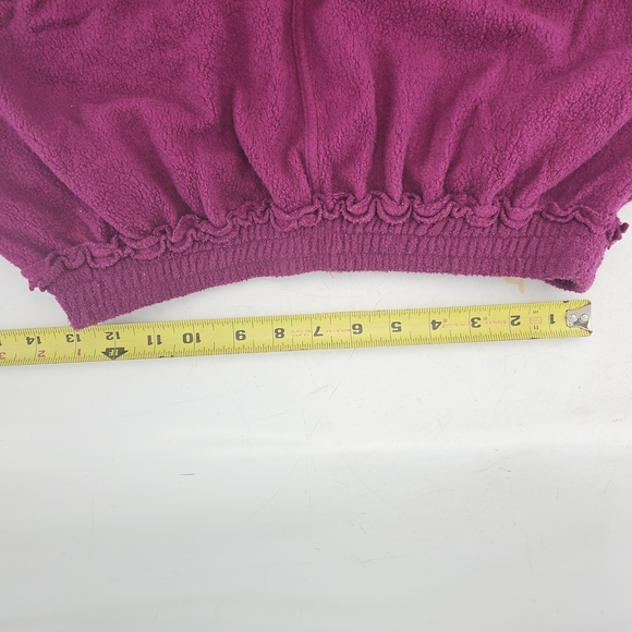 Free People Purple Pajama Pants Slow It Down Joggers - Picture 7 of 8